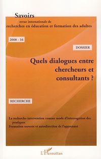 Télécharger le livre :  Quels dialogues entre chercheurs et consultants ?