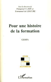 Télécharger le livre :  Pour une histoire de la formation