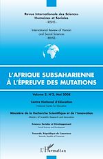 Télécharger le livre :  L'Afrique subsaharienne à l'épreuve des mutations
