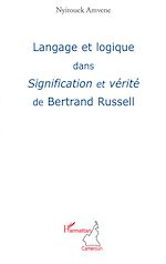 Download this eBook Langage et logique dans Signification et vérité de Bertrand Russel