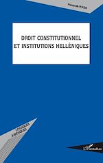 Download this eBook Droit constitutionnel et institutions helléniques