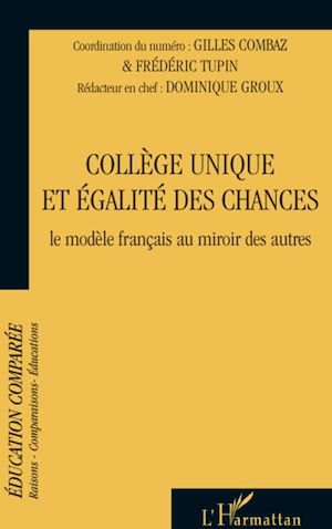 Téléchargez le livre :  Collège unique et égalité des chances
