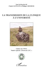 Télécharger le livre :  La transmission de la clinique à l'université