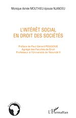 Télécharger le livre :  L'intérêt social en droit des sociétés