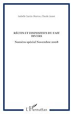 Télécharger le livre :  Récits et dispositifs du fait divers