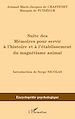 Télécharger le livre :  Suite des mémoires pour servir à l'histoire et à l'établissement du magnétisme animal
