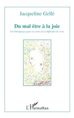 Télécharger le livre :  Du mal être à la joie