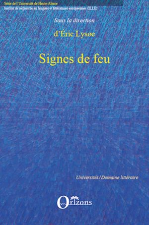Téléchargez le livre :  SIGNES DE FEU