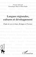 Télécharger le livre :  Langues régionales, cultures et développement