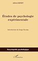 Télécharger le livre :  Etudes de psychologie expérimentale