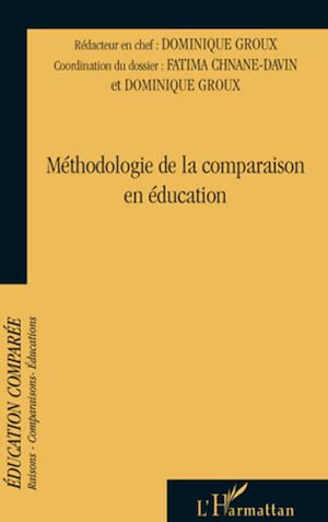 Téléchargez le livre :  Méthodologie de la comparaison en éducation