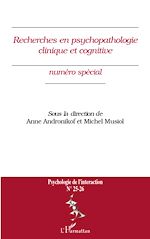 Télécharger le livre :  Recherches en psychopathologie clinique et cognitive