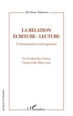 Télécharger le livre :  La relation écriture-lecture