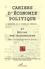 Télécharger le livre :  Editer des économistes