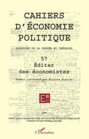 Téléchargez le livre :  Editer des économistes