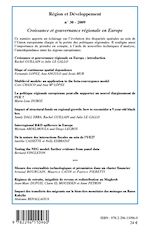 Télécharger le livre :  Croissance et gouvernance régionale en Europe