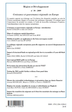 Téléchargez le livre :  Croissance et gouvernance régionale en Europe