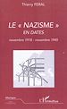 Télécharger le livre :  Le nazisme en dates (novembre 1918 - novembre 1945)
