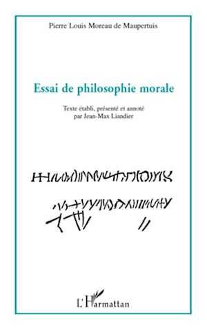 Téléchargez le livre :  Essai de philosophie morale
