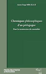 Télécharger le livre :  Chroniques philosophiques d'un pédagogue