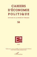 Télécharger le livre :  Cahiers d'économie politique N°58