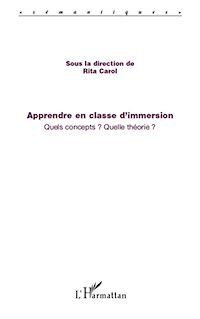 Télécharger le livre :  Apprendre en classe d'immersion