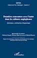 Télécharger le livre :  Premières rencontres avec l'autre dans les cultures anglophones