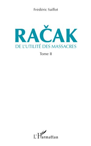 Téléchargez le livre :  Racak