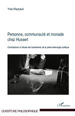 Download this eBook Personne, communauté et monade chez Husserl