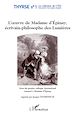 Télécharger le livre :  L'oeuvre de Madame d'Epinay,
