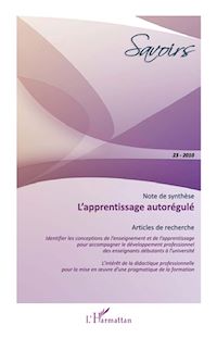 Télécharger le livre :  L'apprentissage autorégulé