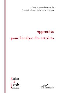 Télécharger le livre :  Approches pour l'analyse des activités