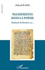 Télécharger le livre :  Palimpsestes dans la poésie