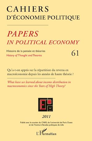 Téléchargez le livre :  Qu'a-t-on appris sur la répartition du revenu en macroéconomie depuis les années de haute théorie ?