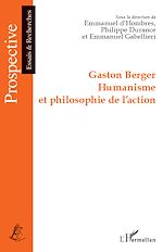 Télécharger le livre :  Gaston Berger Humanisme et philosophie de l'action
