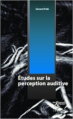 Télécharger le livre :  Etudes sur la perception auditive