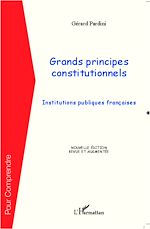 Télécharger le livre :  Grands principes constitutionnels