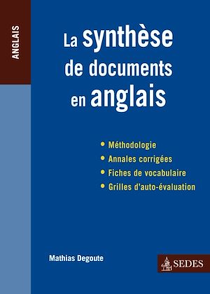 Téléchargez le livre :  La synthèse de documents en anglais