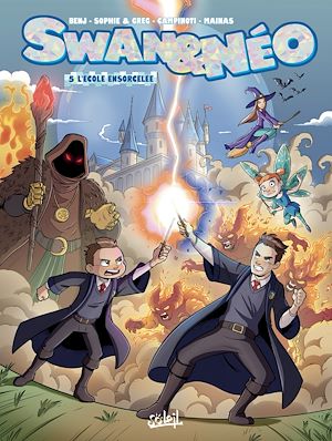 Téléchargez le livre :  Swan et Néo T05 - L'École ensorcelée