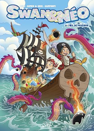 Téléchargez le livre :  Swan et Néo T06 - L'oeil de Poséidon