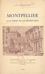 Télécharger le livre :  Montpellier à la veille de la Révolution