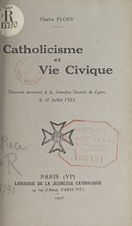 Télécharger le livre :  Catholicisme et vie civique
