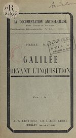 Télécharger le livre :  Galilée devant l'Inquisition