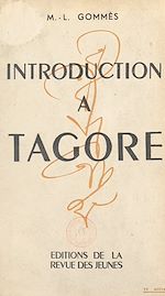Télécharger le livre :  Introduction à Tagore