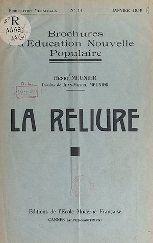 Téléchargez le livre :  La reliure