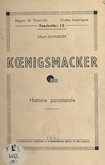 Télécharger le livre :  Kœnigsmacker