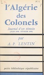 Télécharger le livre :  L'Algérie des colonels