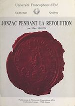 Télécharger le livre :  Jonzac pendant la Révolution