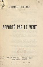Download this eBook Apporté par le vent
