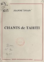 Télécharger le livre :  Chants de Tahiti